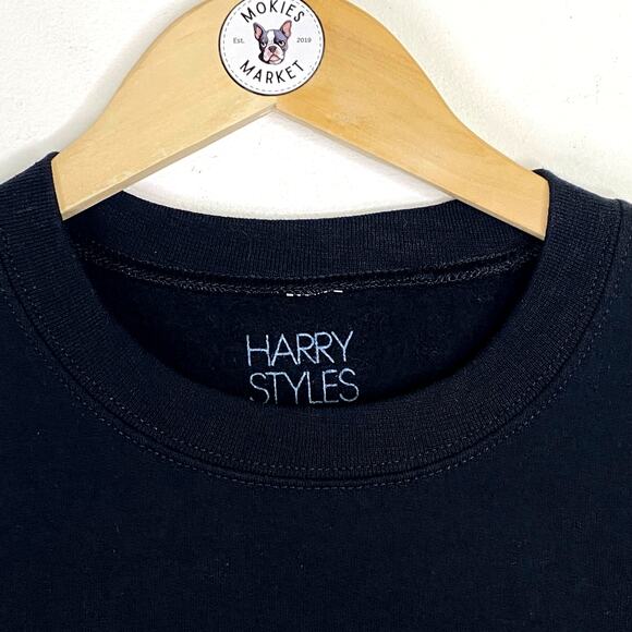 Harry Styles House Black Crewneck Sweatshirt Sz S Love On Tour Concert Merch Fan - Picture 3 of 8